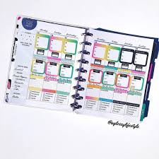 Today im doing another fitness plan with me for the week of january 15th! This Is My First Week Using The Happy Planner Wellness Extension Pack And I Loved The Fitnes Fitness Happy Planner Happy Planner Stickers Happy Planner Layout