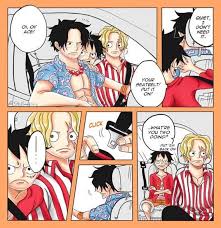afety always comes first thankyouoda manga anime onepiece notmyart onepieceasl aslbrother one piece funny one piece comic one piece anime