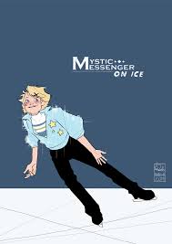 Pannan Artblog Imagine That R F A Is An Ice Skating Club Just Mystic Messenger Mystic Messenger Characters Mystic Messenger Yoosung