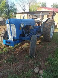 Image result for Blue 1963 Tractor
