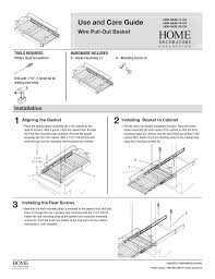 Hi, need someone to decorate a christmas tree for my sons, tree and all decorations are supplied, all perfectly packed and labelled. Home Decorators Collection Hdr Mub 14 Ch 14 In W Wire Pull Out Basket Instructions Manualzz