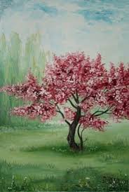 Buzele ei si trandafirul pasiunii. Un Copac Cu Flori Tablou De Paraschiv Chicos