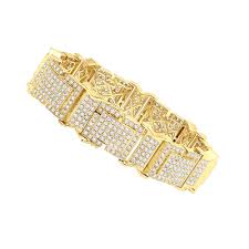 Shop for mens bracelets on amazon.com. Special Offer Iced Gold Bracelet Up To 71 Off