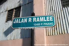 The p ramlee gallery is located at his birthplace in penang. Jalan P Ramlee Caunter Hall George Town