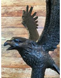 Bekleidung große größen schuhe sale. Adler Bronzeskulptur Brontique