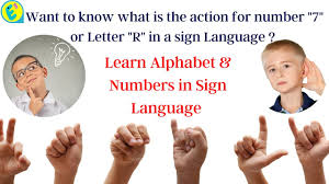 This video shows the alphabet in american sign language (asl). Learn Alphabet And Numbers In Sign Language Simple Sign Languages Series 1 Abcd 1234 Youtube Asl Youtube