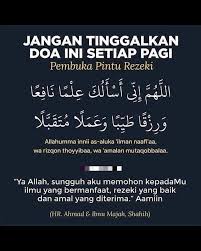 Meskipun sudah bekerja keras dari pagi hingga malam, rezeki tidak pernah. Amiya Collections Assalamualaikum Selamat Pagi Jom Amalkan Doa Pembuka Pintu Rezeki Semoga Di Murahkan Rezeki Kita Semua Facebook