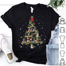 Maybe you would like to learn more about one of these? Beautiful Cute Schnauzer Dog Christmas Tree Gift Decor Xmas Tree Sweater Hoodie Sweater Longsleeve T Shirt