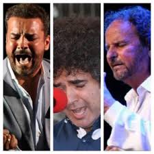 El Polaco, Mari Peña, José Canela, El Boleco, Juanfra Carrasco y El Farru,  en Vereas Negras