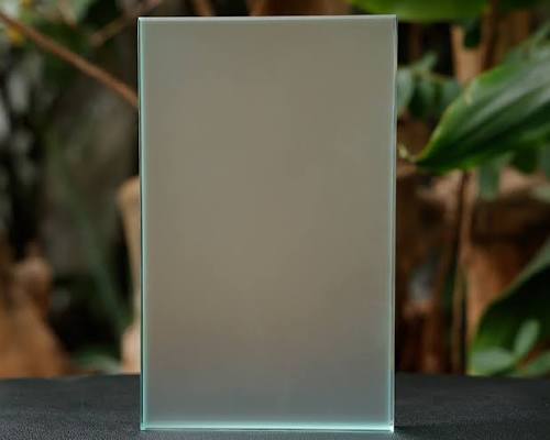 Sandblasted Frosted Glass