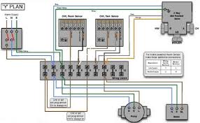 It shows the components of the circuit as simplified shapes. Heating System Y Plan Heating System Wiring Diagram