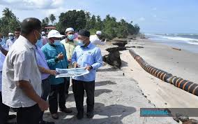 Kajian ini menunjukkan bahawa hakisan di semua petak paling teruk dalam. Bernama Peruntukan Rm800 000 Selamatkan Tanah Kubur Daripada Hakisan Pantai