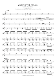 Waking the Demon Tab by Bullet for My Valentine (Guitar Pro) - Full Score |  mySongBook