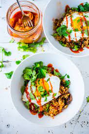 Kimchi Fried Rice Feasting At Home Recipe Healthy Breakfast Recipes Kimchi Fried Rice Healthy Veggies