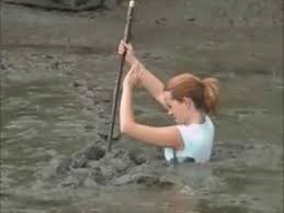 sinking in mud youtube