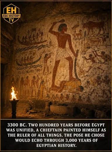Around 3300 BC, someone painted a tomb wall in a city called Hierakonpolis.  The city is one of the oldest in the ancient world, and the tomb is known  today simply as Tomb 100. The painting is the ...