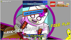 Nov 15, 2017 · this video shows how to unlock gwenpool bonus mission #8 in lego marvel super heroes 2. Lego Marvel Superheroes 2 Gwenpool Mission 7 Hank Ger Management Free Play Htg Happy Thumbs Gaming