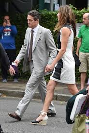 Born hugh john mungo grant on 9th september, 1960 in hammersmith, london, he is famous for four weddings and a funeral and. Hugh Grant Looks Dapper As He Attends Wimbledon With Anna Elisabet Eberstein Daily Mail Online