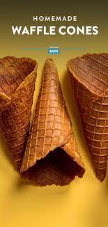 Waffle Cone Recipe Recipe Waffle Cone Recipe Waffle Cones Sugar Cones