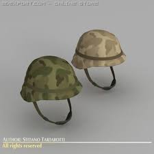 3d Model Army Helmet C4d Obj 3ds Fbx Ma Lwo 25688 Army Helmet Army Helmet