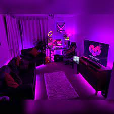 Collection by princess rose maria • last updated 6 days ago. Went All Out With The Purple Game Room Design Room Design Bedroom Gamer Room Decor