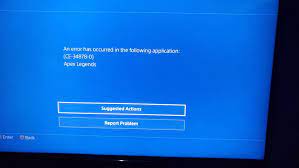 Apex Legends Ps4 Error Ce 34878 0 Possible Solutions