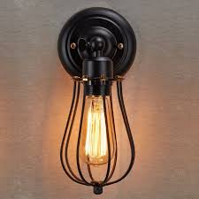 Wall Lighting Looks For Less Rustic Wall Lighting Cage Wall Lights Wall Lights