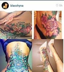 Blac Chyna Back Tattoo Blac Chyna S Tattoos Blac Chyna Tattoo Red Tattoos Tattoos