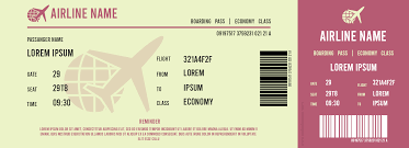 Creating a new template in word 2019. Travel Ticket Templates For Ms Word Word Excel Templates