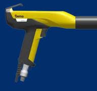 Gema OptiSelect GM03 manual gun complete, negative polarity ...