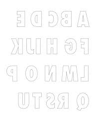 Use our backwards letter generator. Reversed Number And Letter Templates For Scrapbooking And Cardmaking