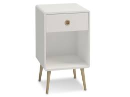 Looking for floating bedside tables to maximise your space? Steens Soft Line White 1 Drawer Wooden Small Bedside Cabinet Flat Packed