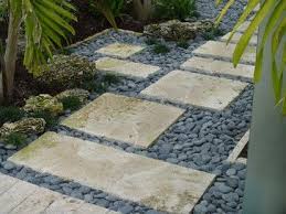 Walkways Tropical Landscape Miami Waterfalls Fountains Gardens Tropical Landscaping Home Depot Landscaping Stepping Stone Walkways