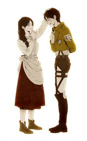 He begs frieda reiss to save the people inside the walls from the titans, but she refuses. Carla Jaeger Attack On Titan Zerochan Anime Image Board