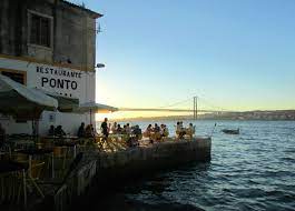 lisbon almada restaurante atira te ao rio and ponto final lisbon portugal canal