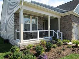 Check spelling or type a new query. Front Porch With Vinyl Railing Replacement