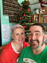 Thanks to everyone that dropped by this morning, hope we helped the day  begin. Congratulations to those that picked out a gift from under the tree  with lucky door prize too, have