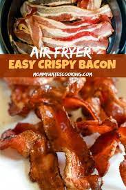 Crispy Bacon In An Air Fryer Recipe Air Fryer Recipes Healthy Air Fryer Dinner Recipes Air Fryer Recipes Vegetarian
