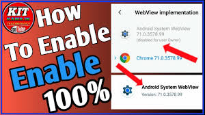 Which phone do you have, and which version of android is it running? How To Enable Android System Webview Redmi Systems Webview Enable Mobile Systems Webview Enable Youtube