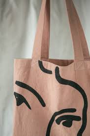 Matisse Tote Bag Blush Tote Bag Canvas Design Canvas Bag Design Tote Bag Design