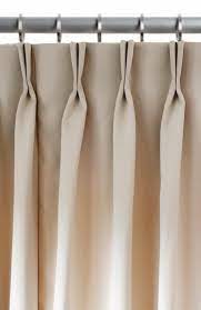 Custom made drapes, fully lined, french pleats 2 finger. 2 Finger Pinch Pleat