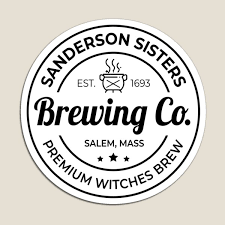 Sanderson sisters brewing company salem mass premium witches brew svg freebie free download halloween learning as i sew.bake, cut, and create: Hocus Pocus Home Living Redbubble
