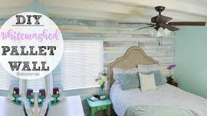Use this guide from the home depot to find beautiful master bedroom ideas you can use to decorate or your master bedroom is your personal retreat. Diy Whitewashed Pallet Wall Youtube