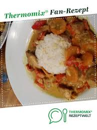 Hahnchencurry Mit Kokosmilch Rezept Thermomix Rezepte Rezepte Rezepte Thermomix