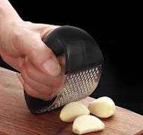 The Stainless Steel Garlic Masher Garlic Press Household Manual Curve Fruit  Vege