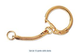 Porte Cles Dores Ou Argentes Lot De 10 Porte Clefs Anneaux Mousquetons 10 Doigts En 2020 Porte Clef Porte Cle Plastique Magique