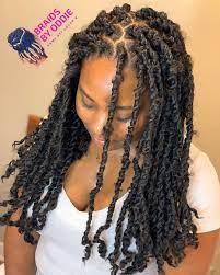 Specializing In All Faux Locs On Instagram Distressed Passion Twist Locccdn Blessed Ncat Uncg Wssu Nccu Feed In Braids Hairstyles Hair Styles Hair