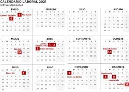 Además puede visualizar un listado de todos los días festivos de 2021. Calendario Laboral De Euskadi 2021 Con Festivos El Diario Vasco