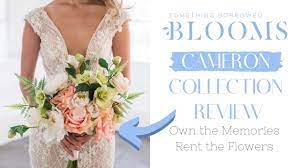 Please call 1.844.879.6222 to check availability & reserve your flowers! Cameron Collection Review Rent Return Wedding Flowers With Something Borrowed Blooms Youtube