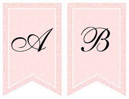 Free Printable Bridal Shower Banner Baby Shower Banner Girl Baby Shower Banner Girl Printable Bridal Shower Banner